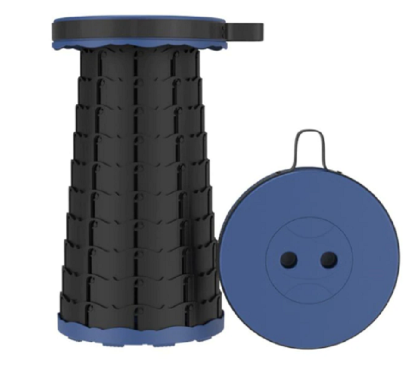 Folding Stool with Retractable Design – Enhanced Portability