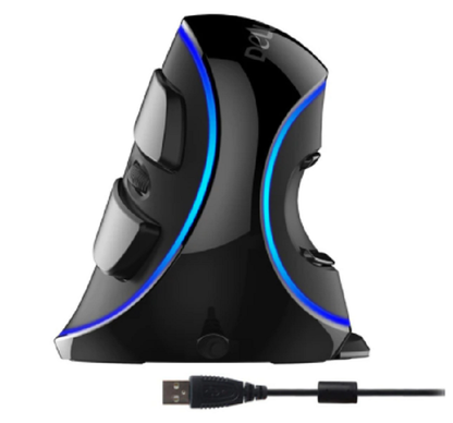 Vertical Gaming Mouse – Wired and Wireless Ergonomic Design