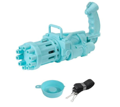 Bubble Shooter Toy with Partly Gatling Design