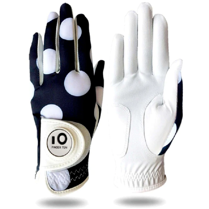 Women's Golf Gloves with Print Design