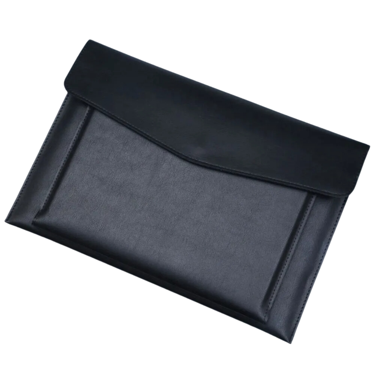 Business Briefcase Bag for Laptops - PU Leather File Holder