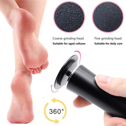 Rechargeable Foot Care Device for Smooth Skin