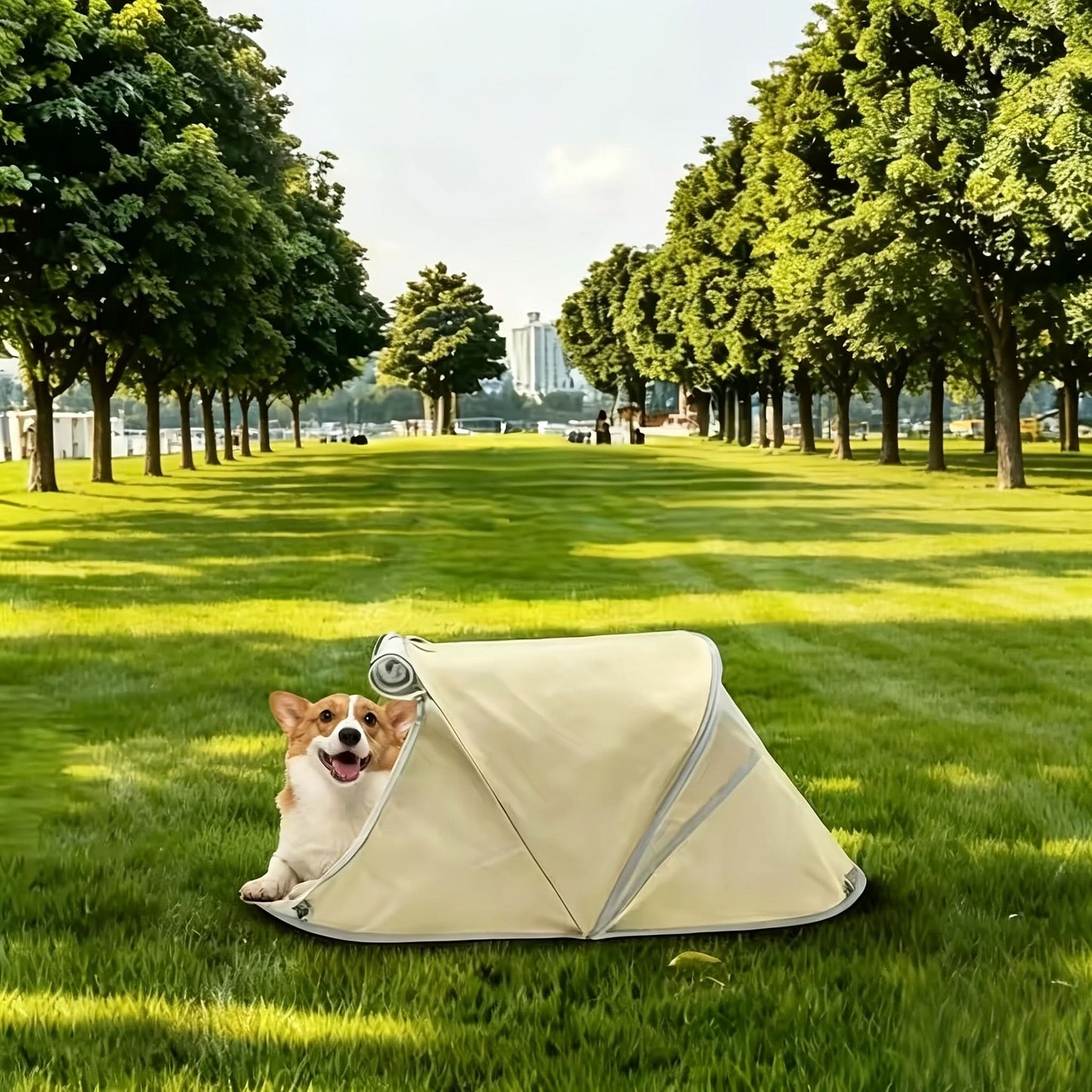 Foldable Pet Tent for Outdoor Use