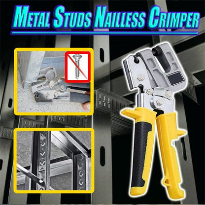 Effortless Metal Connector Tool | One-Handed Crimping Pliers