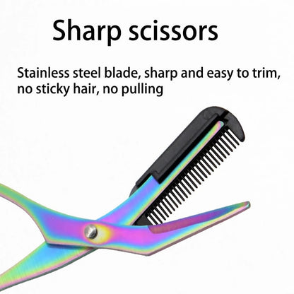 Precision Brow Trimmer with Comb Attachment for Flawless Brows