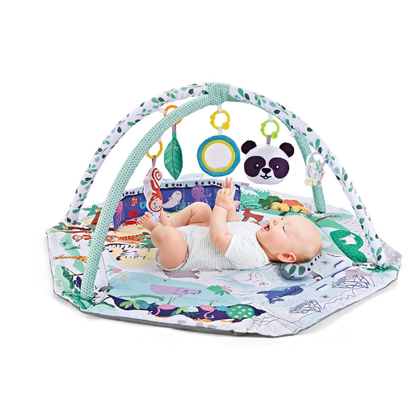 Interactive Baby Gym Mat with Playful Arches & Toys