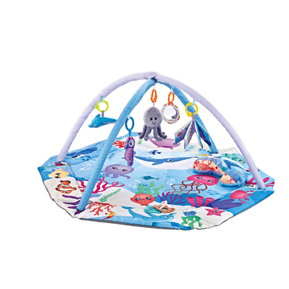 Interactive Baby Gym Mat with Playful Arches & Toys