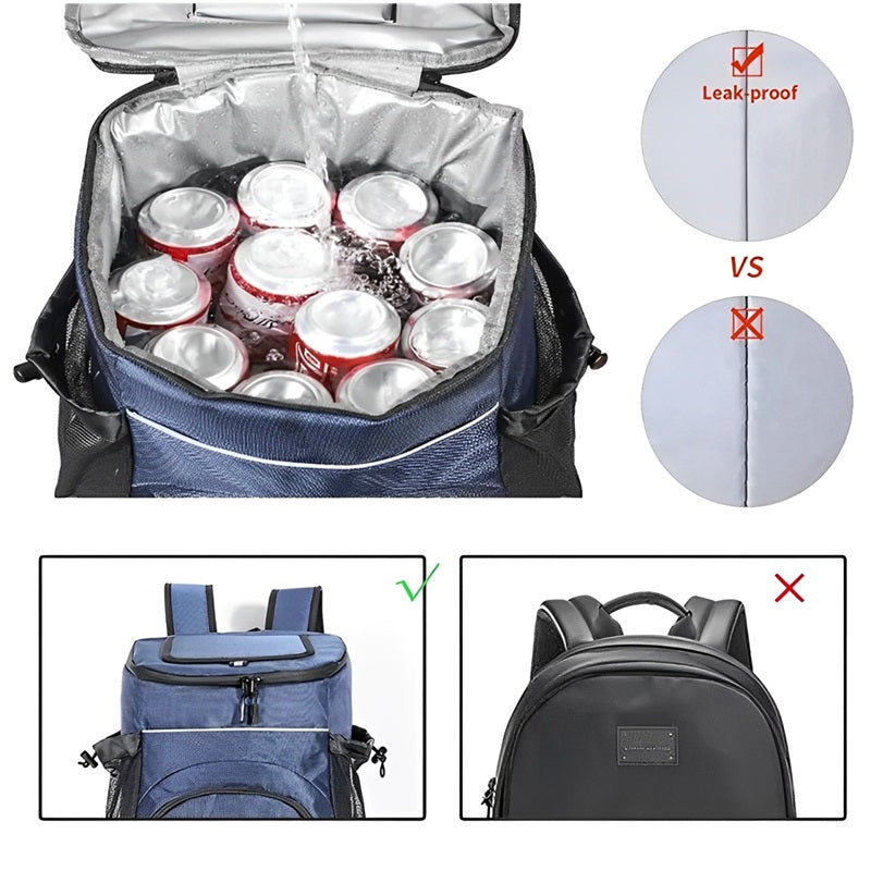 Insulated Cooler Bag Backpack with Ample Storage Space