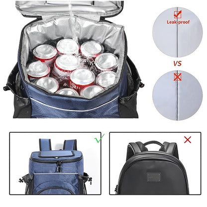 Insulated Cooler Bag Backpack with Ample Storage Space