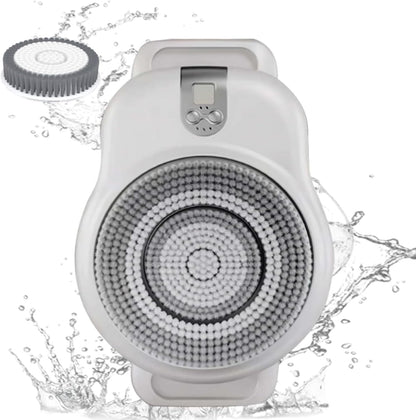 Wall-Mounted Electric Shower Scrubber for Deep Cleaning and Convenience