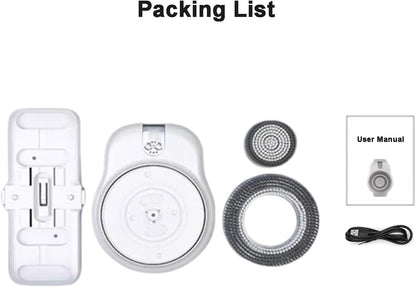 Wall-Mounted Electric Shower Scrubber for Deep Cleaning and Convenience