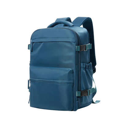 Travel Backpack with Vacuum Compression Feature