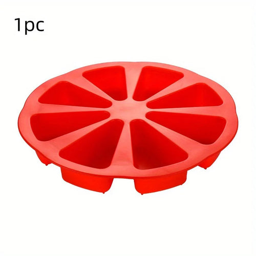 Flexible and Heat-Resistant Silicone Cake Pan | Non-Stick Triangle Molds