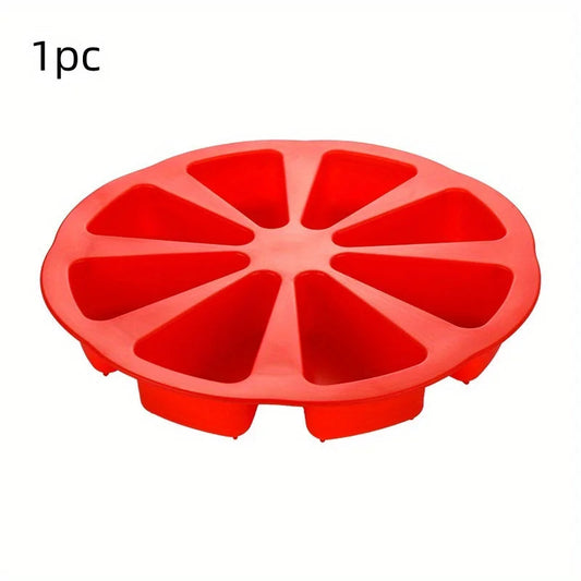 Flexible and Heat-Resistant Silicone Cake Pan | Non-Stick Triangle Molds