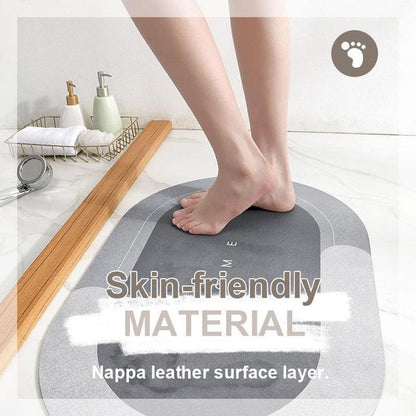 Quick-Drying, Highly Absorbent Bath Mat - AquaComfort