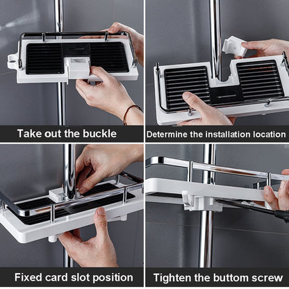 Compact Shower Organizer - Optimize Your Bathroom Space