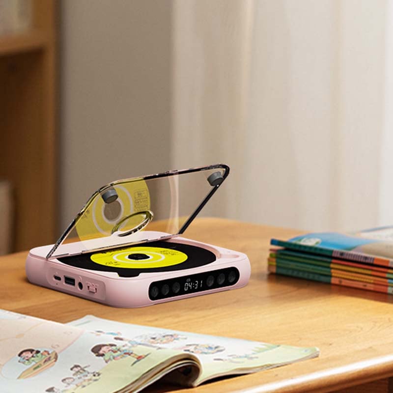 Portable Bluetooth CD Player - Hi-Fi Sound | Multiple Colors