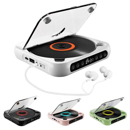 Portable Bluetooth CD Player - Hi-Fi Sound | Multiple Colors