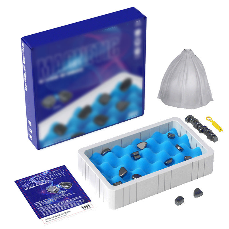 Strategic Magnet Chess Challenge for Fun and Learning
