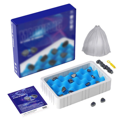 Strategic Magnet Chess Challenge for Fun and Learning