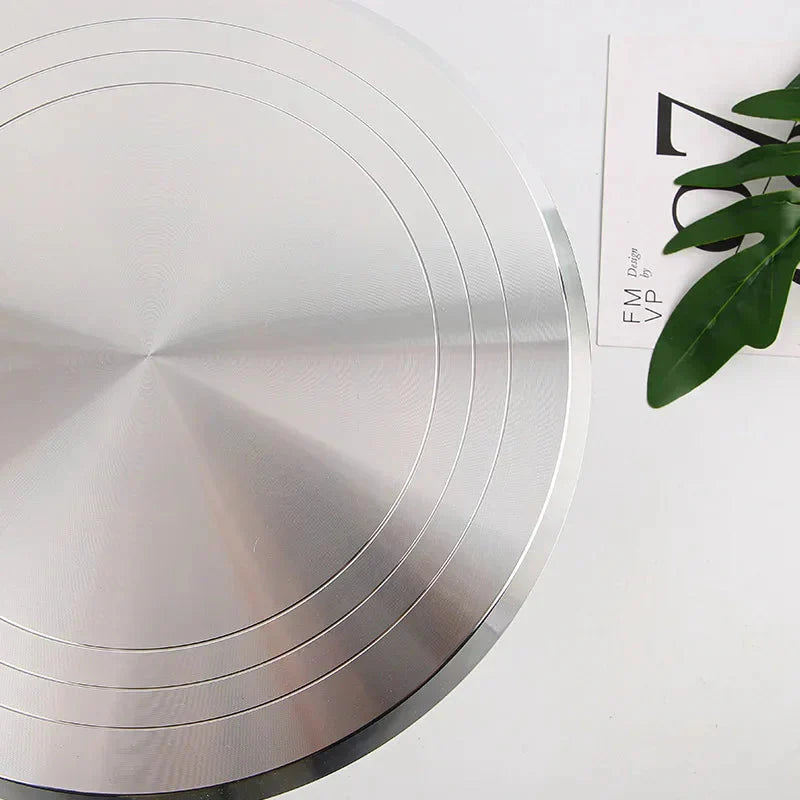 Aluminum Alloy Cake Turntable for Baking and Decorating