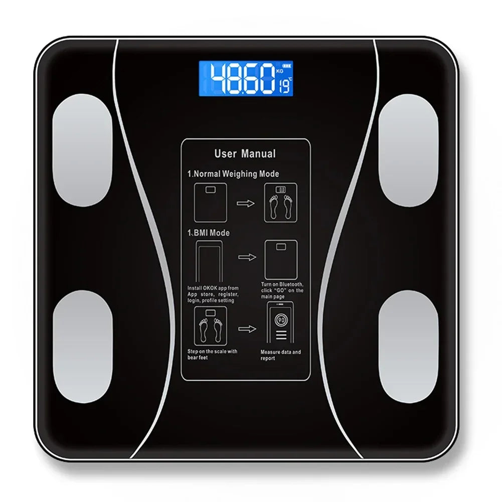 Body Fat and BMI Scale - Accurate Impedance Measurement Device