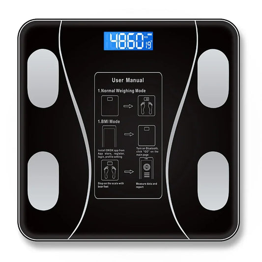 Body Fat and BMI Scale - Accurate Impedance Measurement Device