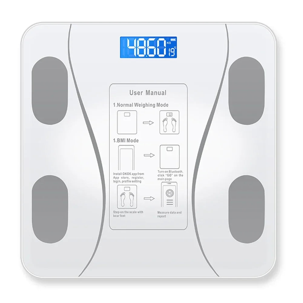 Body Fat and BMI Scale - Accurate Impedance Measurement Device