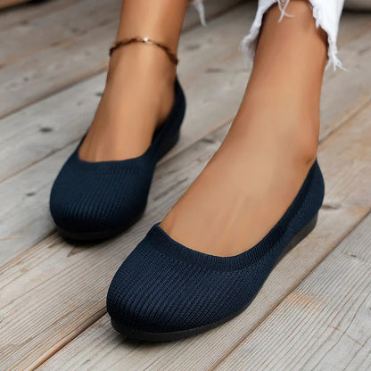 Comfortable and Stylish Ballet Flats - Non-Slip, Breathable