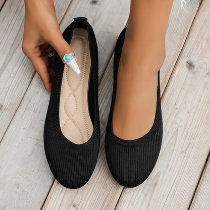 Comfortable and Stylish Ballet Flats - Non-Slip, Breathable