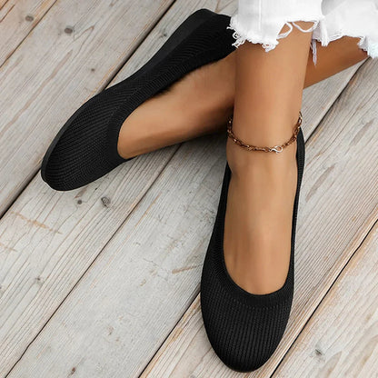 Comfortable and Stylish Ballet Flats - Non-Slip, Breathable