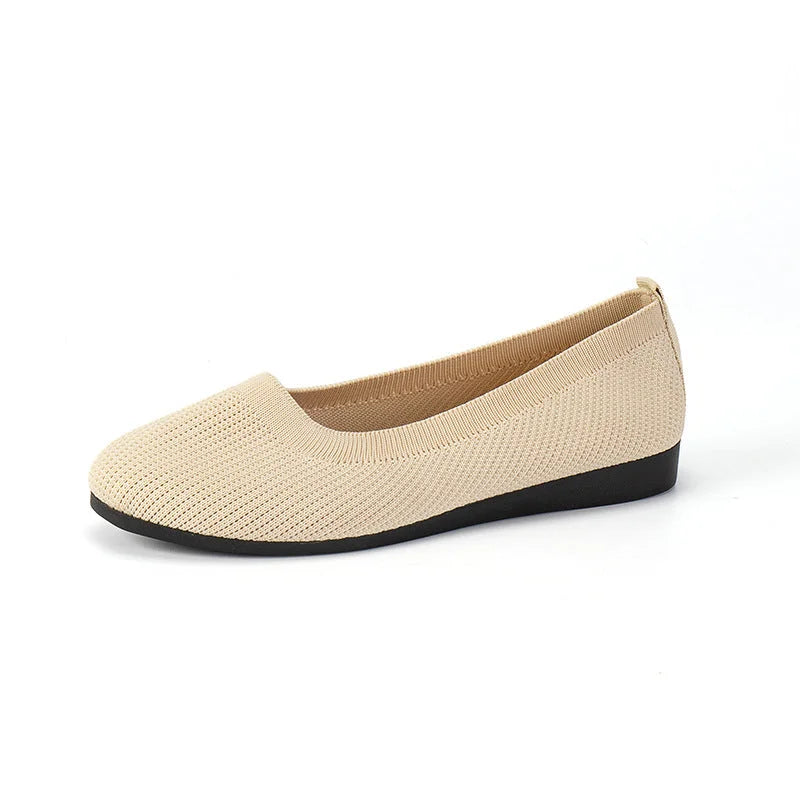 Comfortable and Stylish Ballet Flats - Non-Slip, Breathable