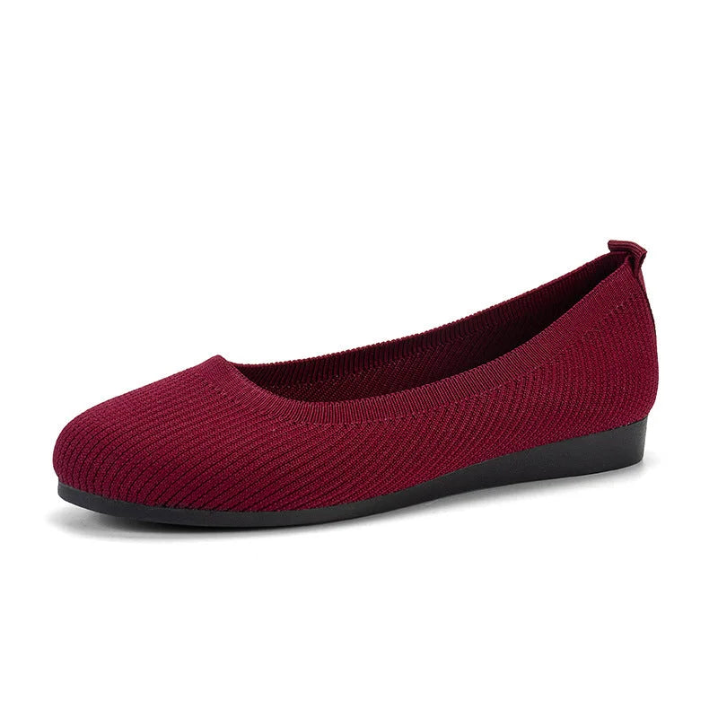Comfortable and Stylish Ballet Flats - Non-Slip, Breathable