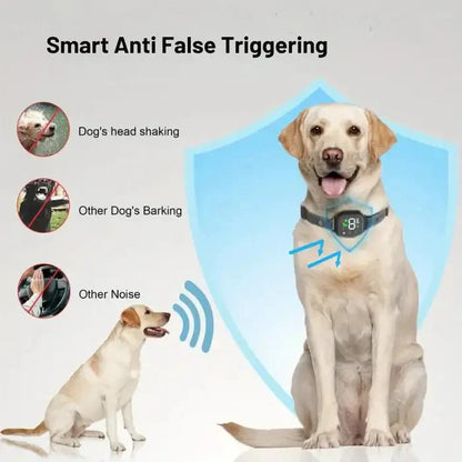 Touch Screen Dog Bark Control Collar