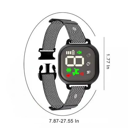 Touch Screen Dog Bark Control Collar