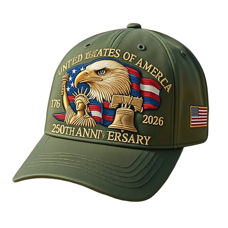 Heritage Eagle Cap: Commemorative American Flag Hat