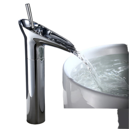 Waterfall Sink Faucet in AquaCascade Style