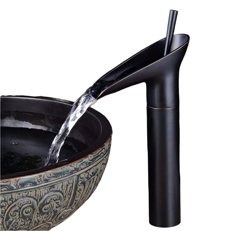 Waterfall Sink Faucet in AquaCascade Style