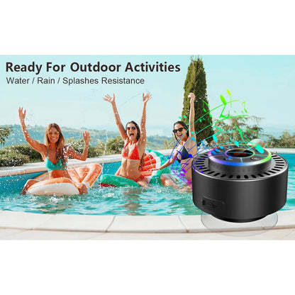 Waterproof Bluetooth Shower Speaker IPX7 for Outdoor Use