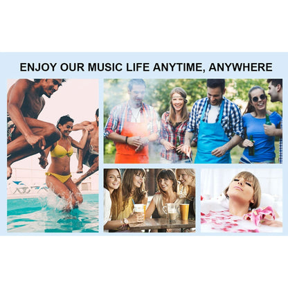 Waterproof Bluetooth Shower Speaker IPX7 for Outdoor Use