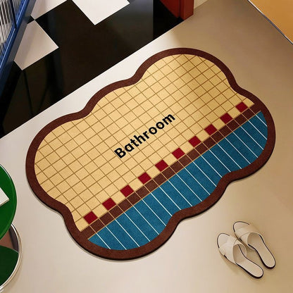 Luxurious Non-Slip Bath Mats with Quick-Dry Plush Design
