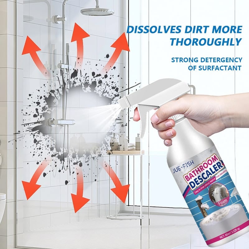 Deep Clean Foam Spray for Mold and Soap Scum Removal