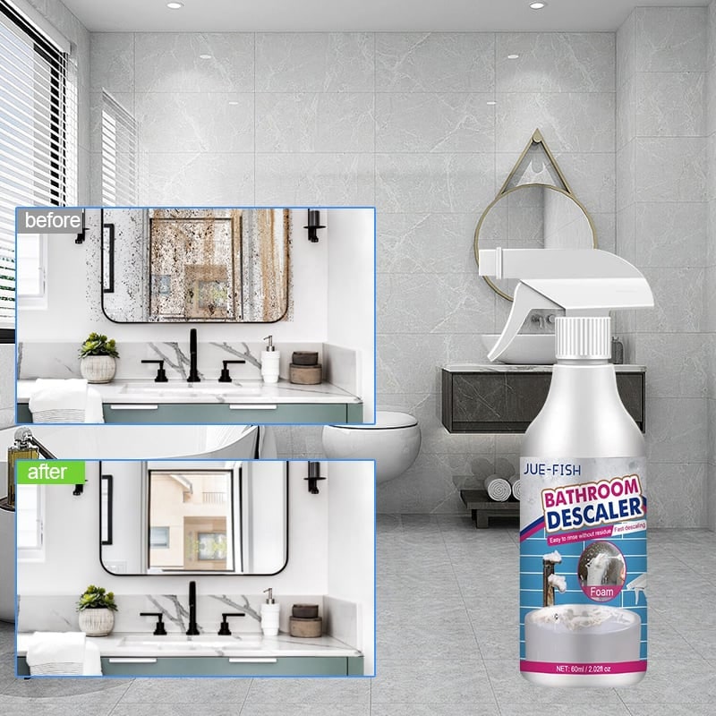 Deep Clean Foam Spray for Mold and Soap Scum Removal