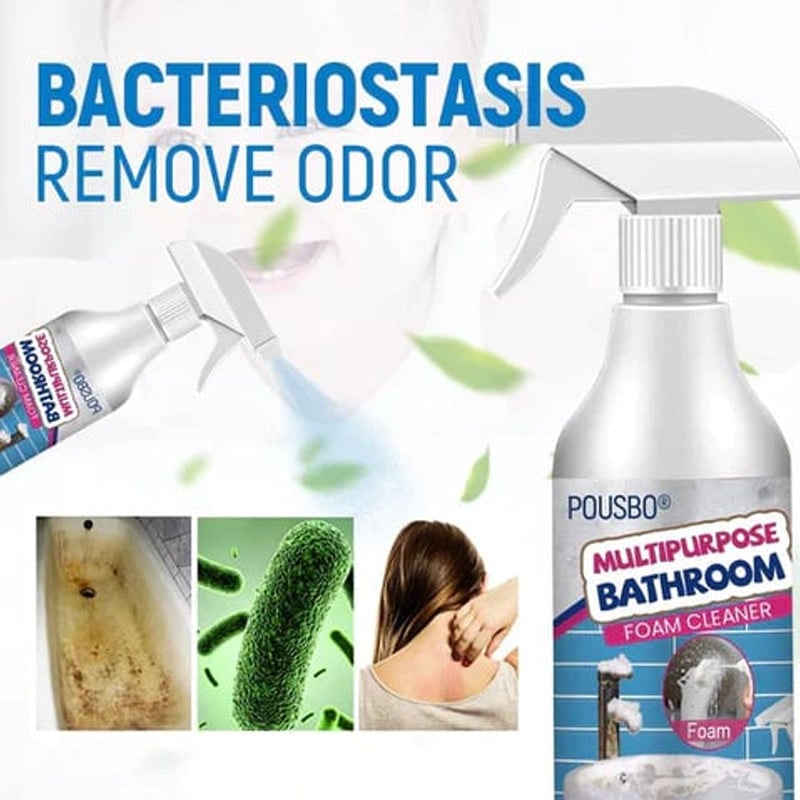 Deep Clean Foam Spray for Mold and Soap Scum Removal