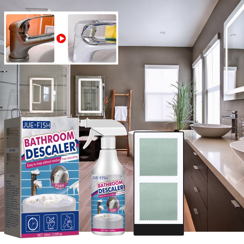 Deep Clean Foam Spray for Mold and Soap Scum Removal