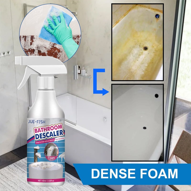 Deep Clean Foam Spray for Mold and Soap Scum Removal