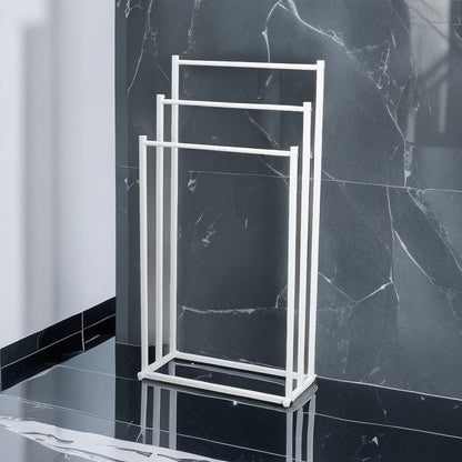 Elegant Three-Tier Towel Stand for Modern Bathrooms