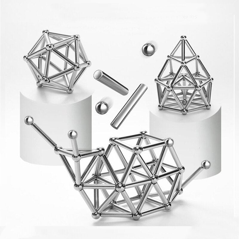Magnetic Rods - Creative Building Toy for Children