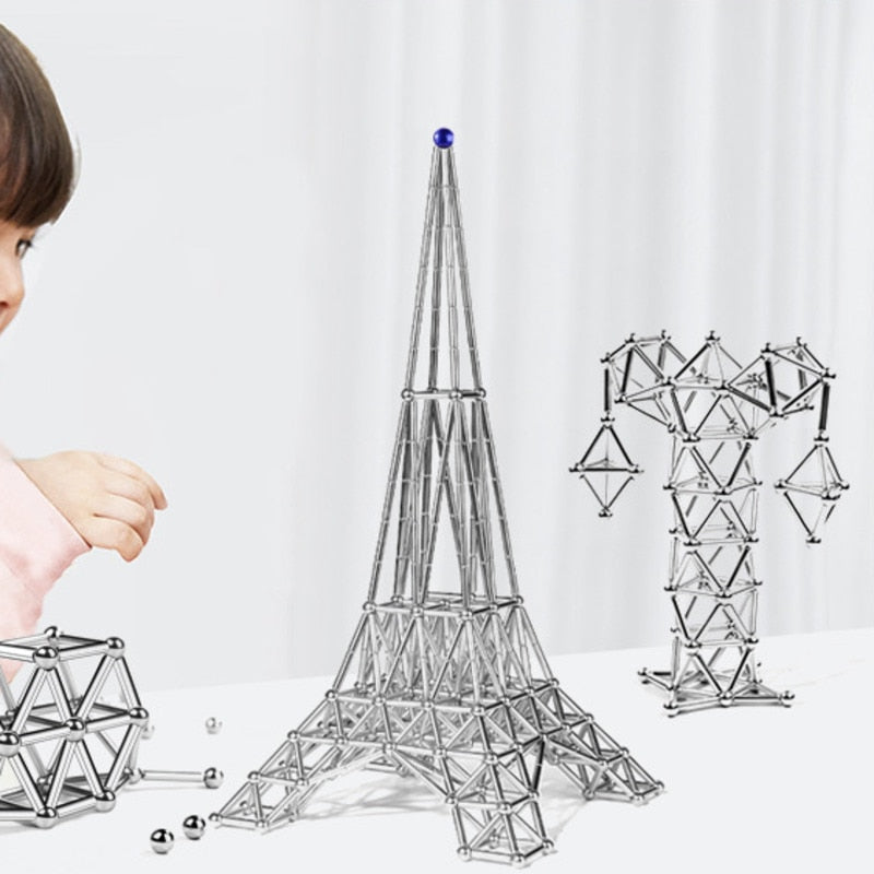 Magnetic Rods - Creative Building Toy for Children