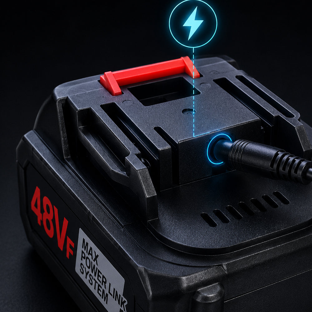 Replacement Battery for Pressure Washer, Pole Pruner, and Leaf Blower